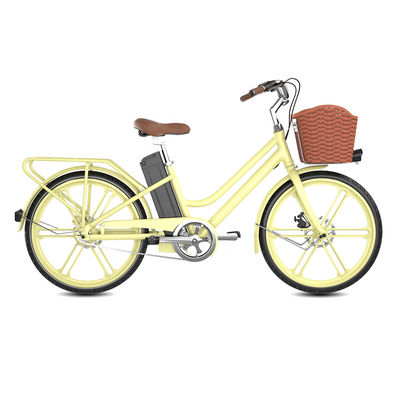 0,25kw damski elektryczny rower cruiser, elektryczny rower szosowy dla kobiet z wieloma wzorami