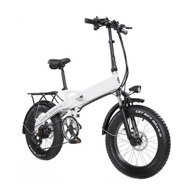 20-calowy składany akumulator litowy ze zmienną prędkością Off-Road Snow Pojazd elektryczny Zmotoryzowany rower elektryczny