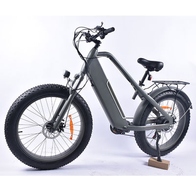 26-calowy elektryczny rower myśliwski Fat Tire 1000w rama ze stopu z łańcuchem KMC