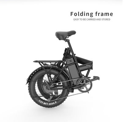 48-woltowy składany rower elektryczny Lekki 27 kg waga netto z 14-calową grubą oponą