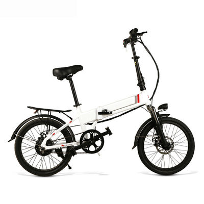 2021 Nowy 20-calowy lekki elektryczny rower składany ze stopu aluminium ze stopu aluminium!