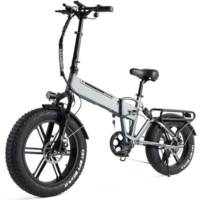160 Elektryczny rower składany z hamulcem Fat Tire, składany rower elektryczny 10000 mah 20