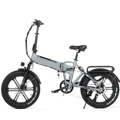 160 Elektryczny rower składany z hamulcem Fat Tire, składany rower elektryczny 10000 mah 20