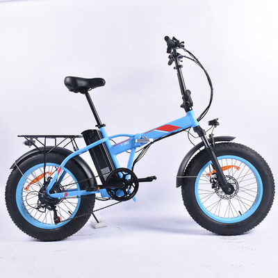 Elektryczny rower składany z wielowzorową oponą 20 z baterią litową 8AH