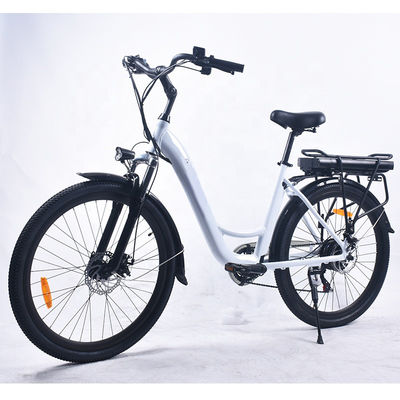 Lekki rower elektryczny damski 36 V 30-40 km Zasięg 0,12 T Maksymalne obciążenie