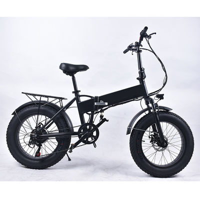 Elektryczny rower składany o długości 40 km bez zanieczyszczeń 6 biegów z siodełkiem PU