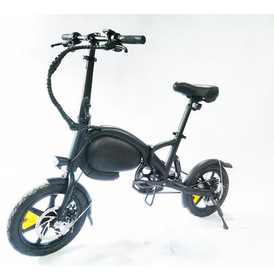 Owalny składany akumulatorowy Mini Pocket Electric Bike 14-calowy hybrydowy składany rower elektryczny