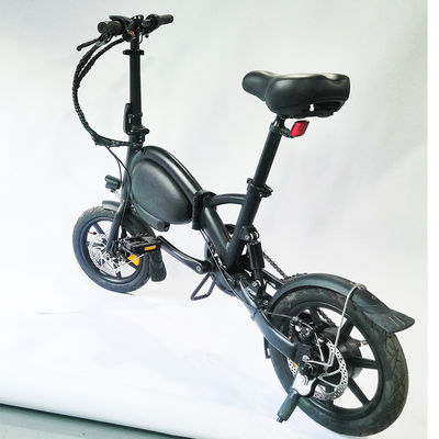 Owalny składany akumulatorowy Mini Pocket Electric Bike 14-calowy hybrydowy składany rower elektryczny