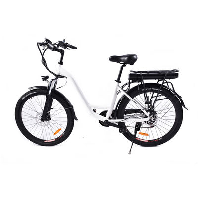 7-biegowy lekki damski rower elektryczny 30 kg waga netto z łańcuchem KMC