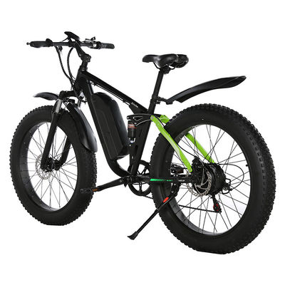 Elektryczny rower górski 20MPH Fat Tire 7-biegowy z hamulcem tarczowym