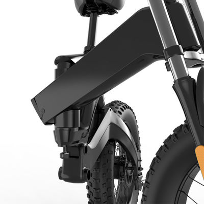 20-calowy elektryczny rower składany z grubymi oponami AC100v z baterią litową 10AH
