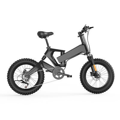 Elektryczny rower składany 48 V z grubymi oponami, rower elektryczny z grubymi oponami górskimi 1000 w