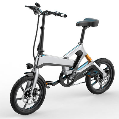 36v 350w 500w Bateria 20kg Dorosły 16-calowy składany Ebike Elektryczny rower składany