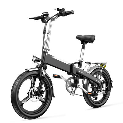 Lekki elektryczny rower składany 32 km / godzinę 20 cali 48TAlu