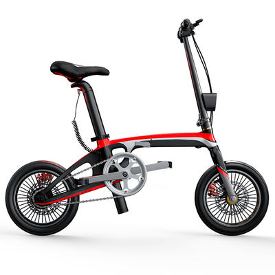 14 Lekki elektryczny rower składany, składany rower elektryczny 220 V z włókna węglowego