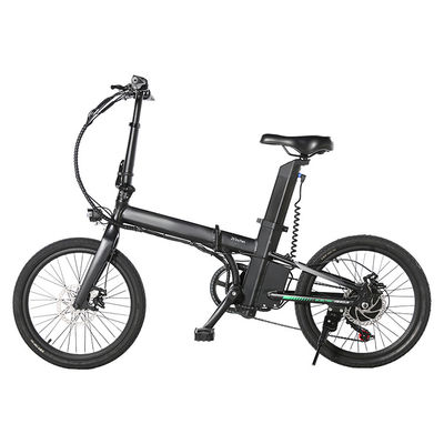 Lekki rower składany elektryczny 36 V, składane rowery elektryczne 0,25 kW dla dorosłych