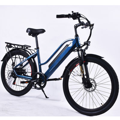 Rower elektryczny 36V City Commuter, 7-biegowy bezrdzeniowy rower elektryczny City Cruiser