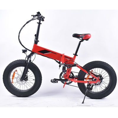 Elektryczny rower składany 31MPH Fat Tire, 7-biegowe 20-calowe rowery elektryczne
