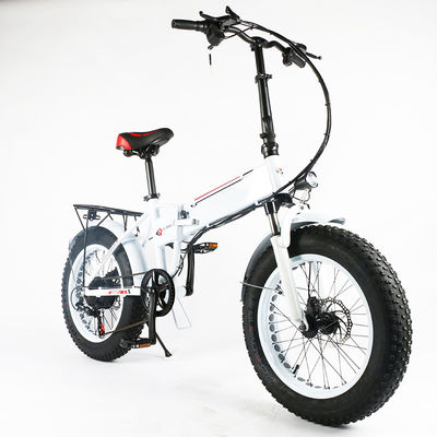 6-biegowy składany rower elektryczny z grubym kołem, składany rower górski o wadze 120 kg