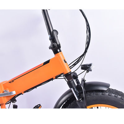 Elektryczny rower składany o mocy 500 W z łańcuchem KMC 34 kg Waga brutto