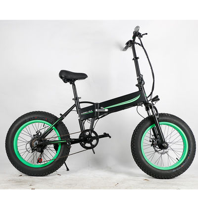 Składany rower elektryczny ODM Fat Tire 1000w, składane e-rowery z grubymi oponami 6Gear
