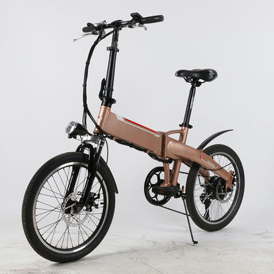 Udźwig 120 kg Lekki elektryczny rower składany 20x1,95 25 km / H