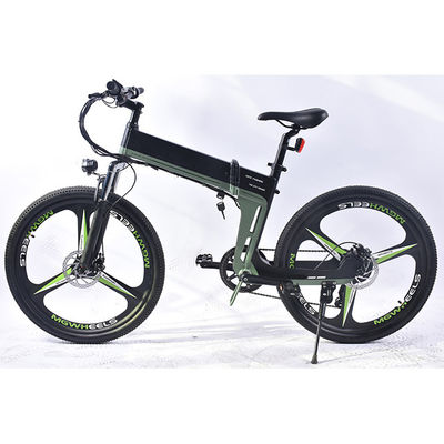 Składany rower górski E o wadze 264 funtów, rower górski z pełnym zawieszeniem wspomagany pedałami