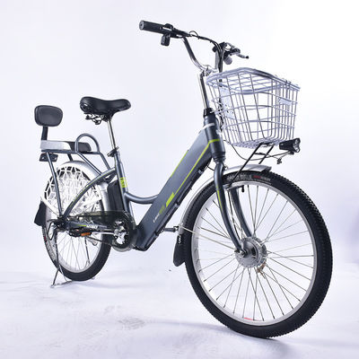 24W Lekki elektryczny rower szosowy IP54 Wodoodporny z podwójną ścianką Alu Rim