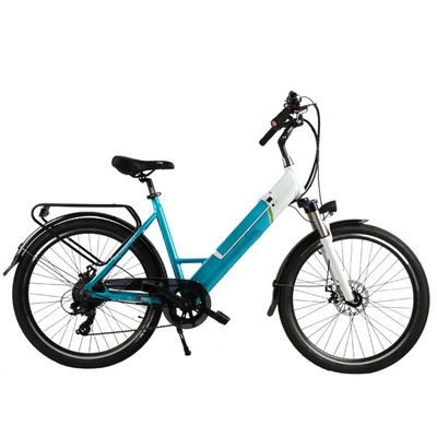 Lekki rower elektryczny 35KMH dla pań, wielowzorowy odporny na wibracje
