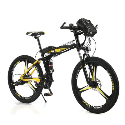27,5 29-calowy składany elektryczny rower górski dla dorosłych Pełne zawieszenie 6 szprych E-Mtb