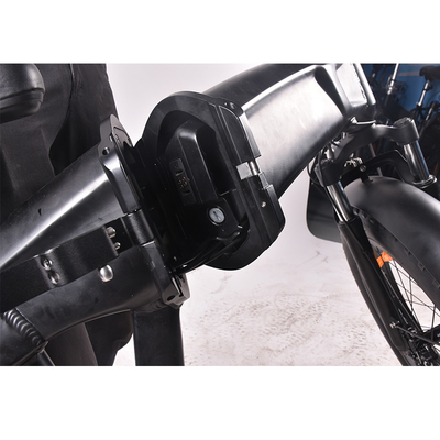 ODM 48V 500W Elektryczny rower górski Fat Tire Shimano 6 Gears Cargo Składany Ebike