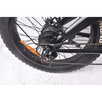ODM 48V 500W Elektryczny rower górski Fat Tire Shimano 6 Gears Cargo Składany Ebike